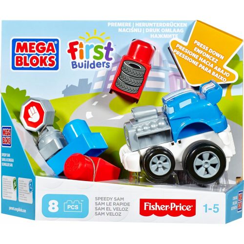 메가블럭 [아마존베스트]Mega Bloks First Builders Speedy Sam Building Kit