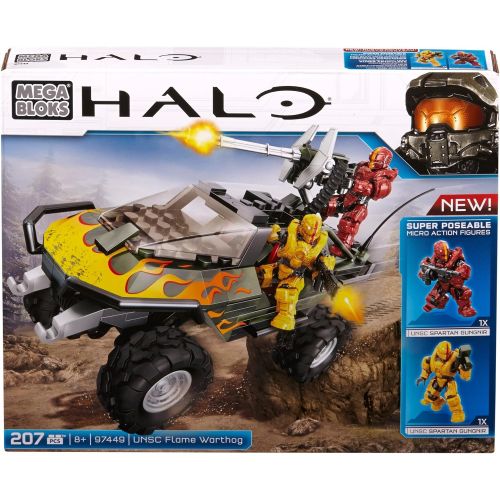 메가블럭 [아마존베스트]Mega Bloks Halo UNSC Flame Warthog