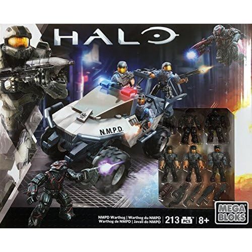 메가블럭 [아마존베스트]Mega Bloks Halo NMPD Warthog Set