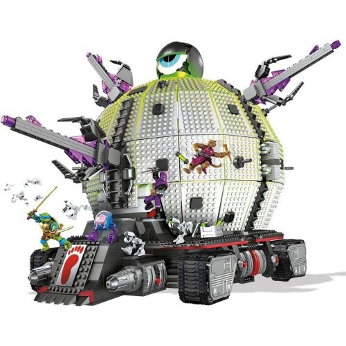 메가블럭 [아마존베스트]Mega Bloks Teenage Mutant Ninja Turtles TMNT Exclusive Technodrome Set 31501