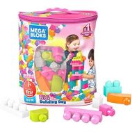 [아마존 핫딜]  [아마존핫딜]Mega Bloks DCH62 Bausteinebeutel Gross, 80 Teile, pinkfarben