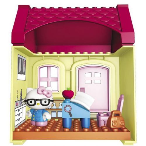 메가블럭 Mega Bloks Hello Kitty Science Class Play Set