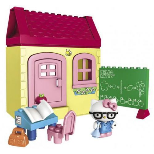 메가블럭 Mega Bloks Hello Kitty Science Class Play Set