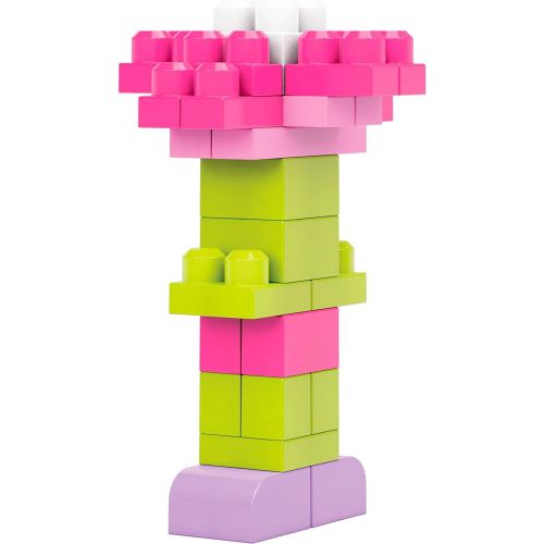  [아마존베스트]Mega Bloks Big Building Bag, Pink, 80 Piece