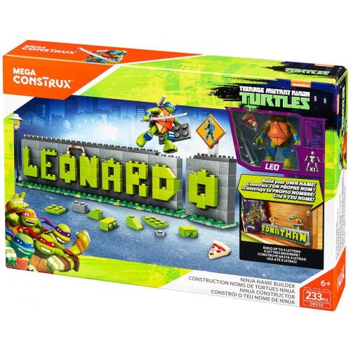  Mega Construx Teenage Mutant Ninja Turtles Ninja Name Builder