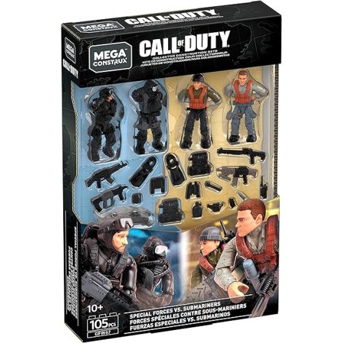  Mega Construx Call of Duty Seals vs Submariners