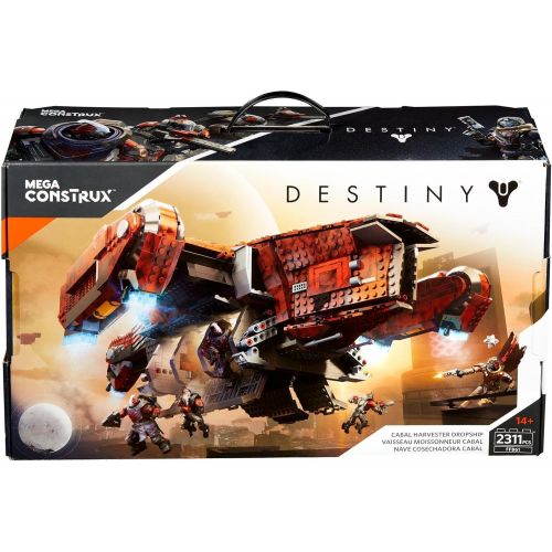  Mega Construx Destiny Signature Series Cabal Harvester Dropship Signature Series