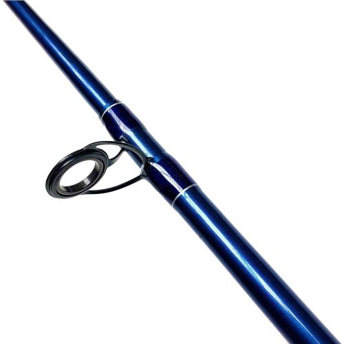  [아마존베스트]Mega Fishing Pilk 220 Boat Rod / Pilk Rod / Sea Rod - 2.20 m / 100-200 g - Cod Norway Boat Rod