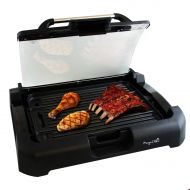 MEGACHEF Megachef Reversible Indoor Grill and Griddle with Removable Glass Lid