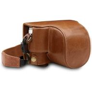 MegaGear Ever Ready Genuine Leather Camera Case Compatible with Leica D-Lux 7