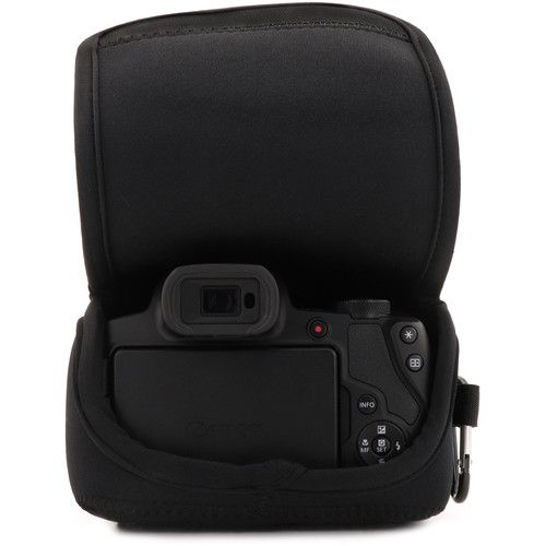  MegaGear Ultralight Neoprene Camera Case for Canon PowerShot SX70 HS (Black)