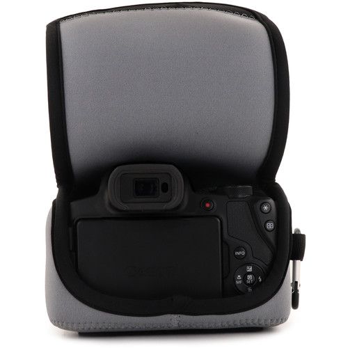  MegaGear Ultralight Neoprene Camera Case for Canon PowerShot SX70 HS (Gray)