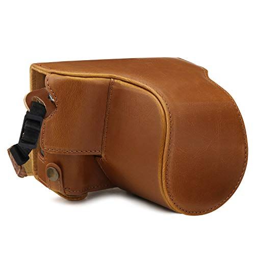  MegaGear Ever Ready Leather Camera Case Compatible with Fujifilm X-A7