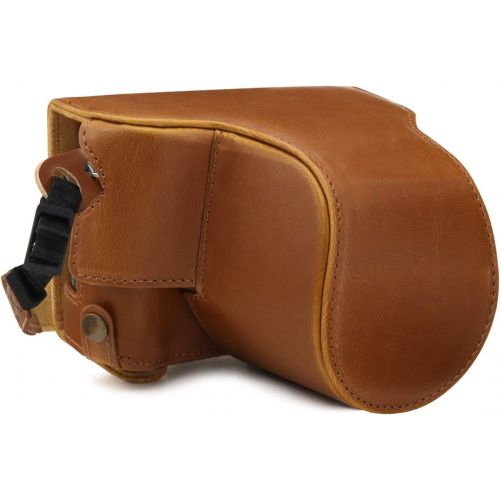  MegaGear Ever Ready Leather Camera Case Compatible with Fujifilm X-A7