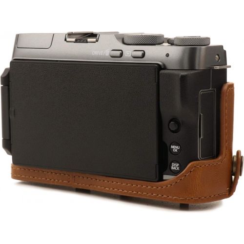  MegaGear Ever Ready Leather Camera Case Compatible with Fujifilm X-A7
