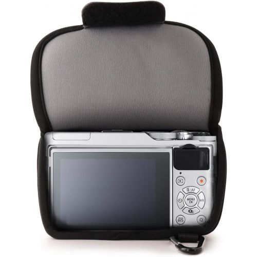  MegaGear Ultra Light Neoprene Camera Case Compatible with Fujifilm X-A5, X-A10, X-A3, X-A2, X-A1, X-M1 (16-50 Lens)