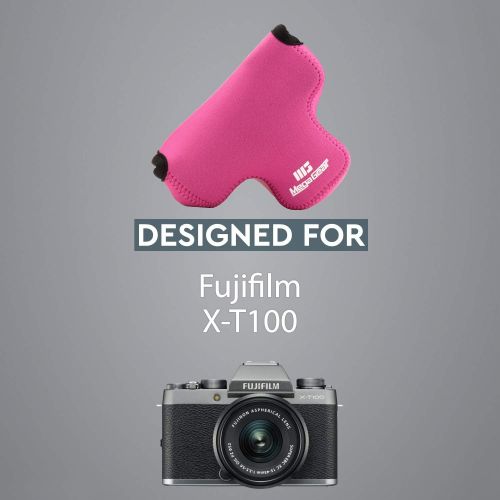  MegaGear Ultra Light Neoprene Camera Case Compatible with Fujifilm X-T100 (15-45mm)