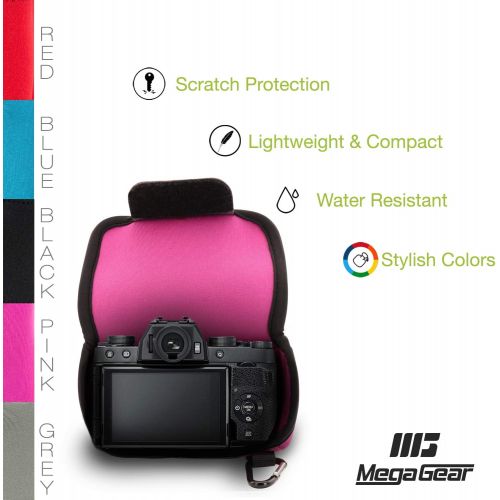  MegaGear Ultra Light Neoprene Camera Case Compatible with Fujifilm X-T100 (15-45mm)