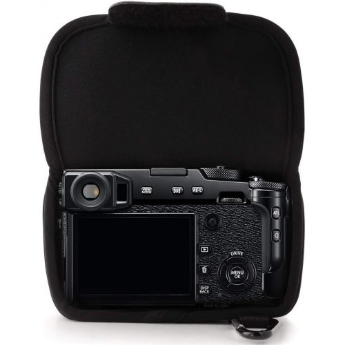  Mega Gear Fujifilm X-Pro2 (18-55mm) Ultra-Light Neoprene Camera Protective Cover with Carabiner - Black - MG745