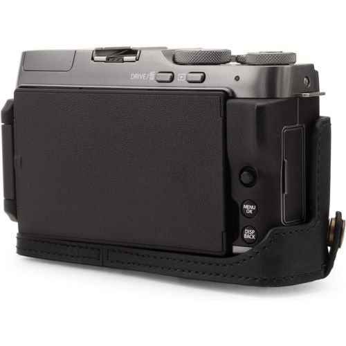  MegaGear Ever Ready Leather Camera Half Case Compatible with Fujifilm X-A7