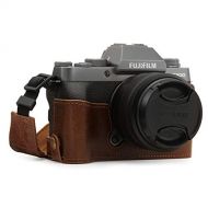 MegaGear Ever Ready Genuine Leather Camera Half Case Compatible with Fujifilm X-T200