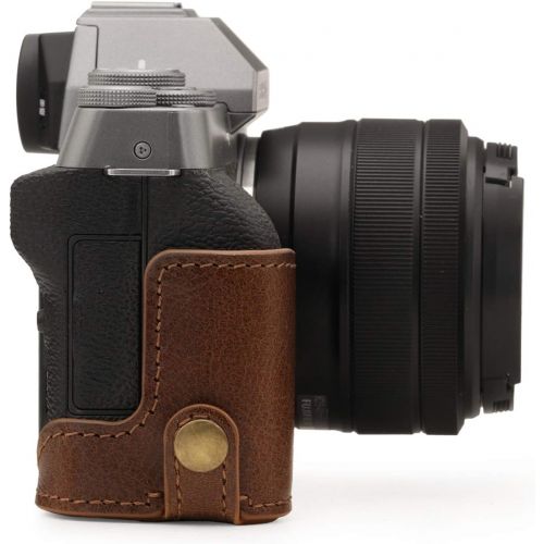  MegaGear Ever Ready Genuine Leather Camera Half Case Compatible with Fujifilm X-T200