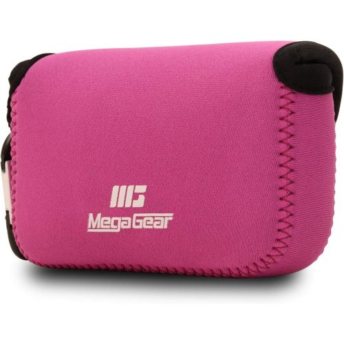  MegaGear MG807 Ultra Light Neoprene Camera Case compatible with Fujifilm FinePix XP140, XP130, XP120, XP90 - Hot Pink
