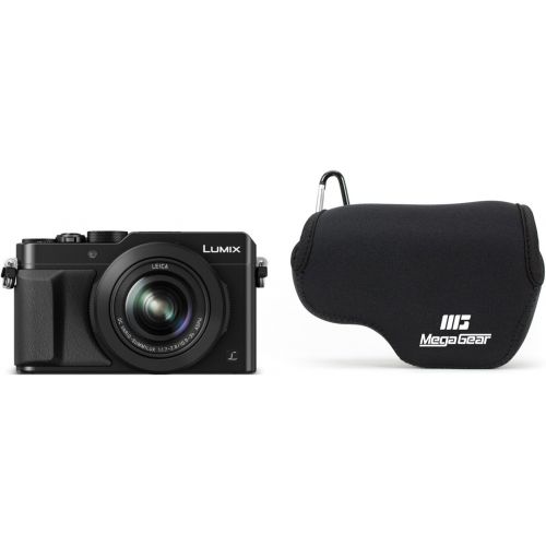  MegaGear Ultra Light Neoprene Camera Case Compatible with Panasonic Lumix DC-LX100 II, DMC-LX100