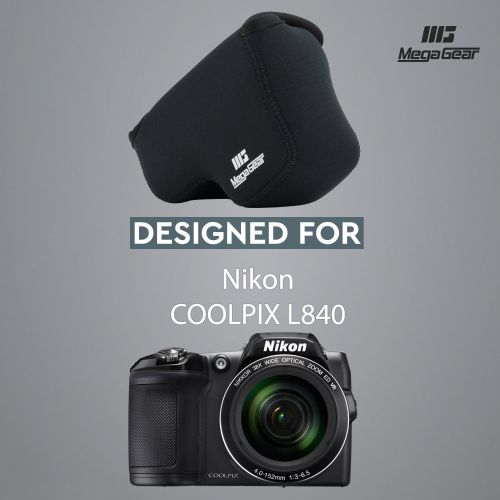  MegaGear Ultra Light Neoprene Camera Case Compatible with Nikon Coolpix L840