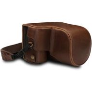 MegaGear Ever Ready Leather Camera Case Compatible with Nikon Coolpix B600
