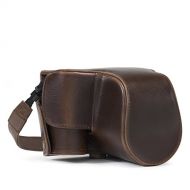 MegaGear Ever Ready Leather Camera Case Compatible with Nikon Coolpix B700