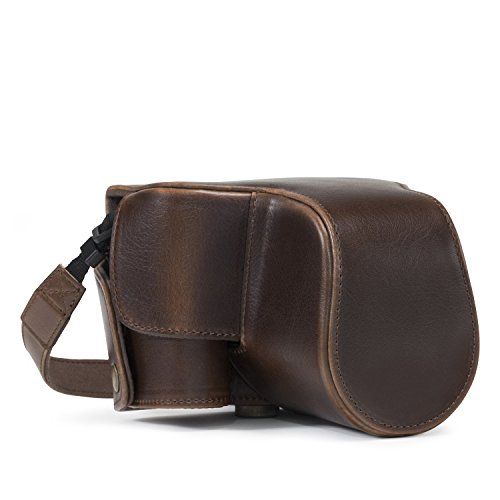  MegaGear Ever Ready Leather Camera Case Compatible with Nikon Coolpix B700