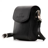 MegaGear Leather Camera Case with Strap Compatible with Nikon Coolpix A1000, A900