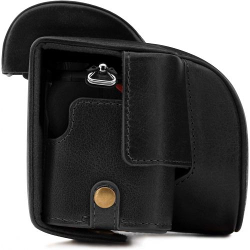  MegaGear Ever Ready Genuine Leather Camera Case Compatible with Nikon Z50 (16-50mm)