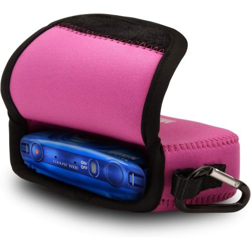  MegaGear Ultra Light Neoprene Camera Case Compatible with Nikon Coolpix W150, W100, S33