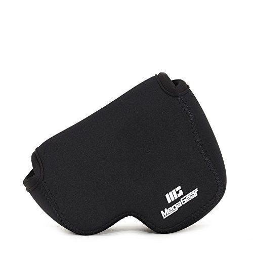  MegaGear Ultra Light Neoprene Camera Case Bag with Carabiner for Nikon COOLPIX B500 Digital Camera (Black)