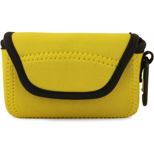  MegaGear MG1846 Ultra Light Neoprene Camera Case Compatible with Panasonic Lumix DC-ZS80, DC-ZS70, DMC-ZS100 - Yellow