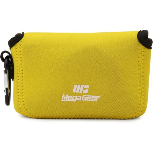  MegaGear MG1846 Ultra Light Neoprene Camera Case Compatible with Panasonic Lumix DC-ZS80, DC-ZS70, DMC-ZS100 - Yellow