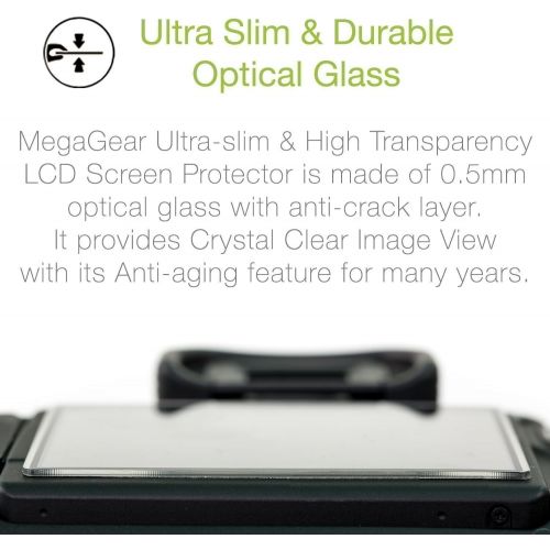  MegaGear Panasonic Lumix DC-FZ80, FZ82 Camera LCD Optical Screen Protector, Transparent (MG1164)