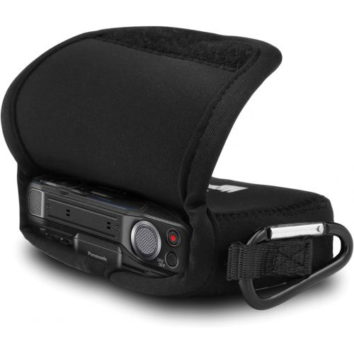  MegaGear Panasonic Lumix DC-TS7/FT7 Ultra Light Neoprene Camera Case, Black (MG1475)