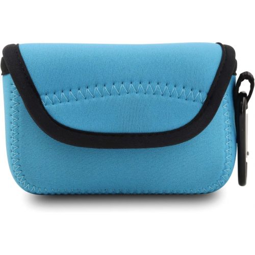  MegaGear Panasonic Lumix DC-TS7/FT7 Ultra Light Neoprene Camera Case, Blue (MG1477)