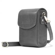 MegaGear Leather Camera Case with Strap Compatible with Samsung WB350F