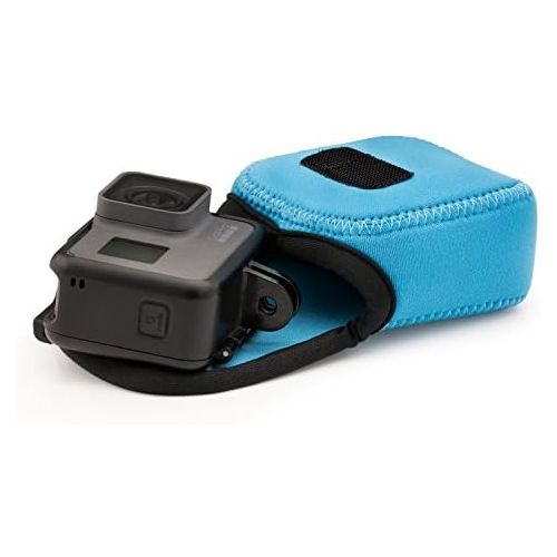  MegaGear Ultra Light Neoprene Camera Case Compatible with GoPro Hero9, Hero8, DJI Osmo Action, Sony RX0 II, GoPro Hero 7, Sony RX0 1.0