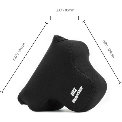  MegaGear Ultra Light Neoprene Camera Case Compatible with Olympus Pen E-PL10, E-PL9, E-PL8