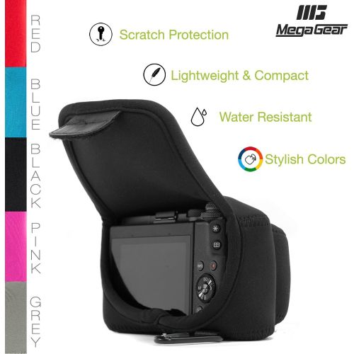  MegaGear Ultra Light Neoprene Camera Case Compatible with Olympus Pen E-PL10, E-PL9, E-PL8