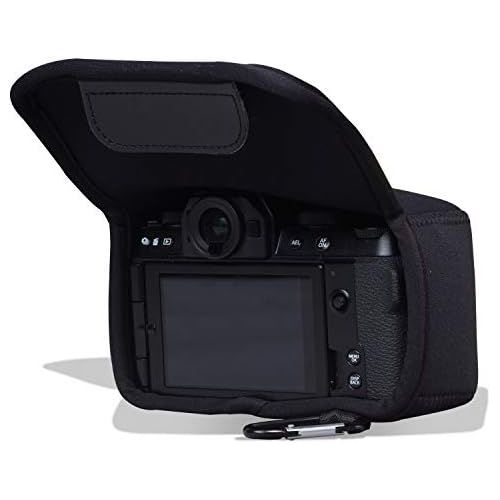  MegaGear MG1963 Ultra Light Neoprene Camera Case Compatible with Fujifilm X-S10 - Black