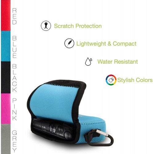  MegaGear MG879 Nikon Coolpix A1000, A900 Ultra Light Neoprene Camera Case - Blue