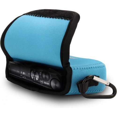  MegaGear MG879 Nikon Coolpix A1000, A900 Ultra Light Neoprene Camera Case - Blue