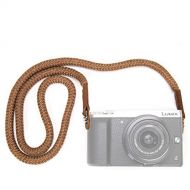 MegaGear MG943 Cotton Strap Comfort Padding, Security for All Cameras (Medium75cm/29inc), Brown