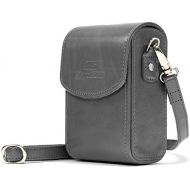 MegaGear Leather Camera Case with Strap Compatible with Nikon Coolpix A1000, A900